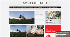 Desktop Screenshot of mojenterijer.rs